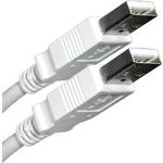 QUALTEK ELECTRONICS 3025034-10 USB Cable, USB Type A Plug, Micro USB Type B  Plug, 3.05 m, 10 ft, USB 2.0, Black
